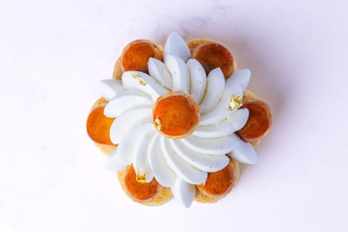 Saint-honoré Vanille de Madagascar, caramel crémeux