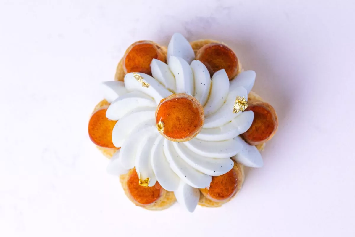 Saint-honoré Vanille de Madagascar, caramel crémeux