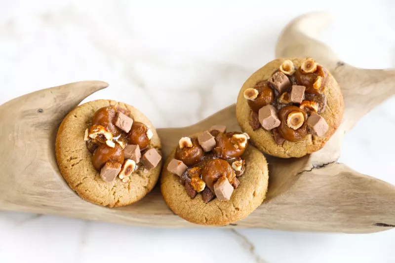 Cookie noisettes et fleur de sel