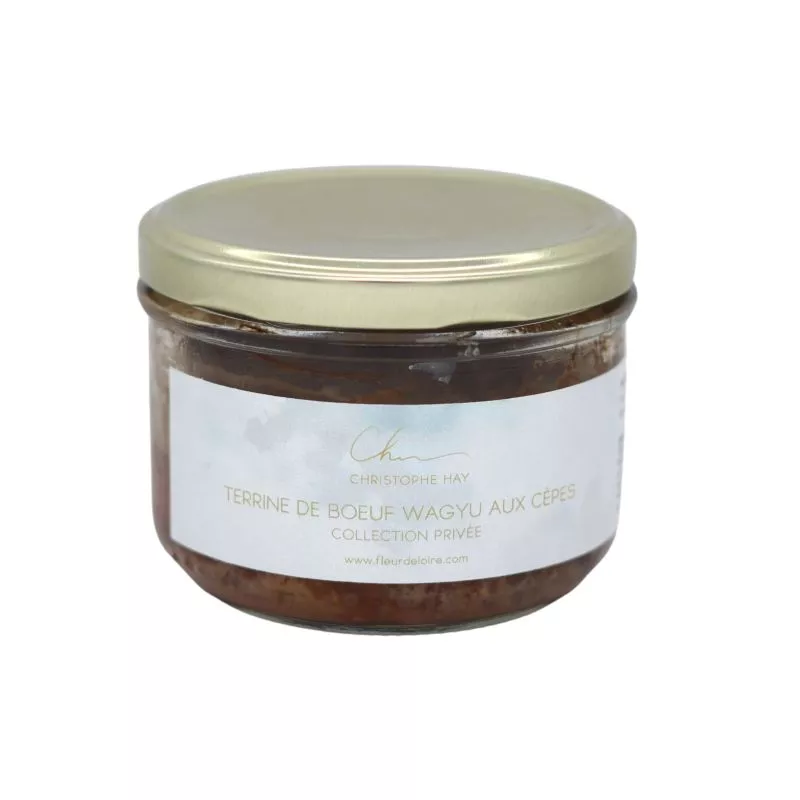 Terrine de boeuf wagyu aux cèpes