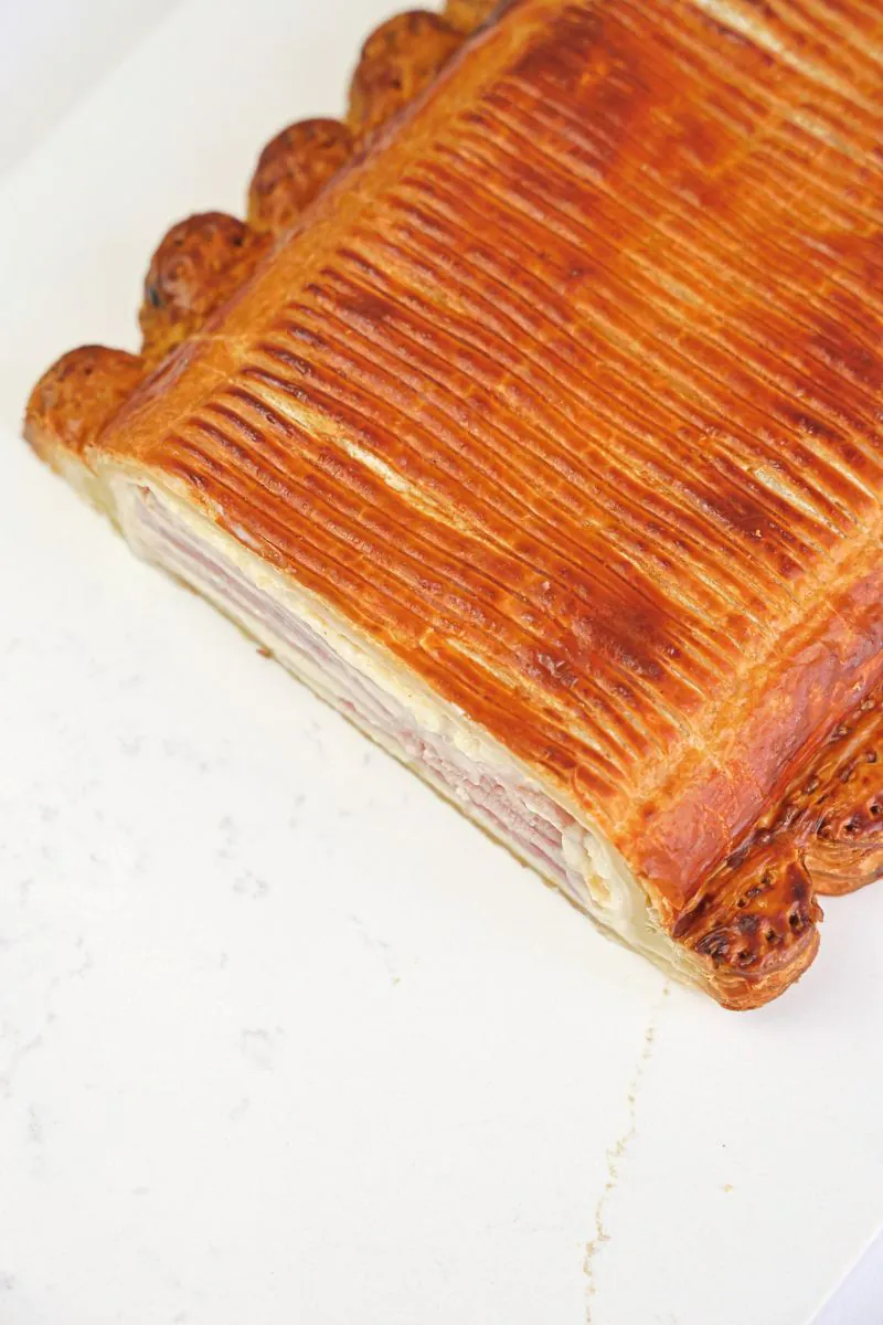 Feuilleté jambon
