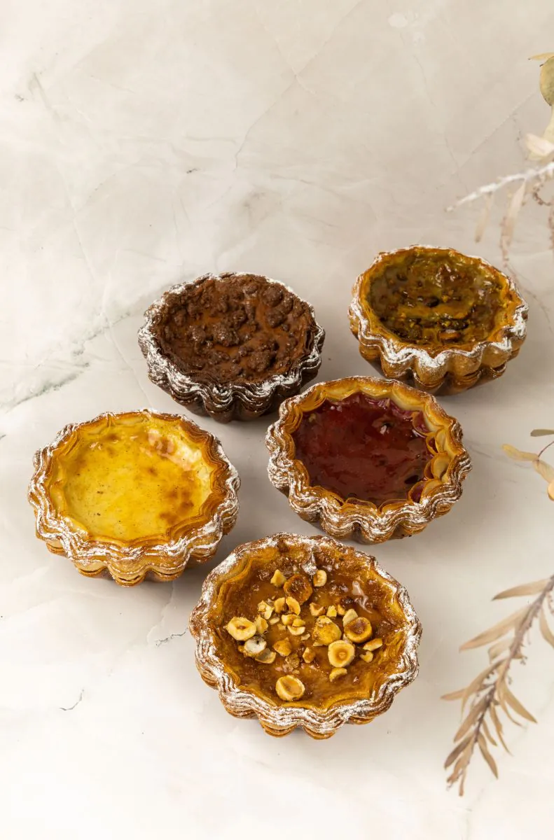 Flans à partager